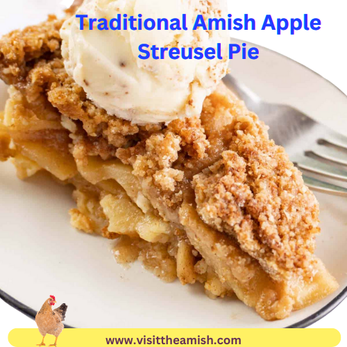 Apple Streusel Pie