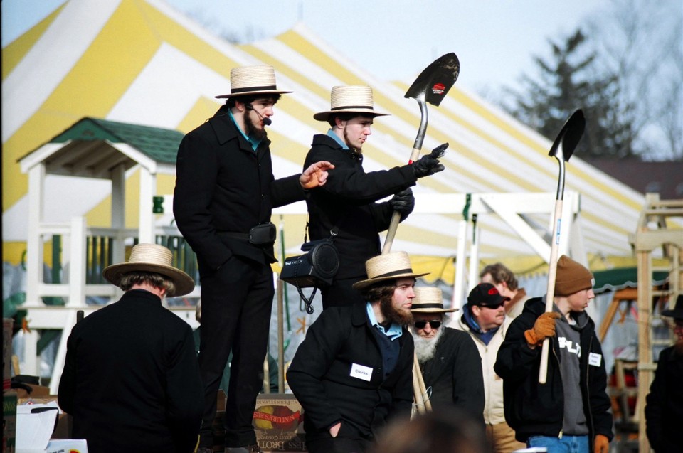 Amish auction