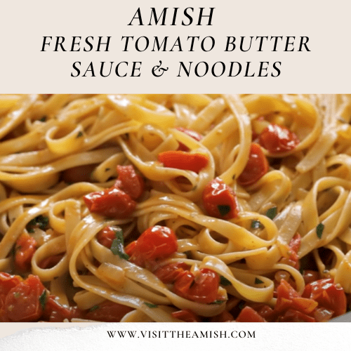 Amish Tomato Butter Sauce