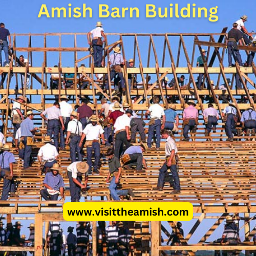 Amish Barn Building