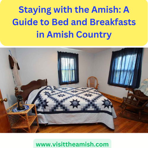 Staying with the Amish: A Guide to Bed and Breakfasts in Amish Country