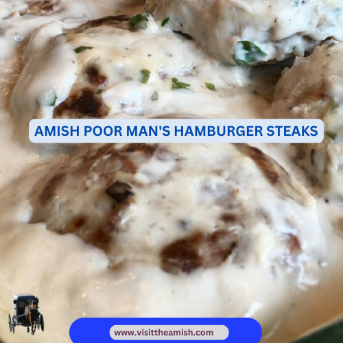 Amish Poor Man's Hamburger Steaks