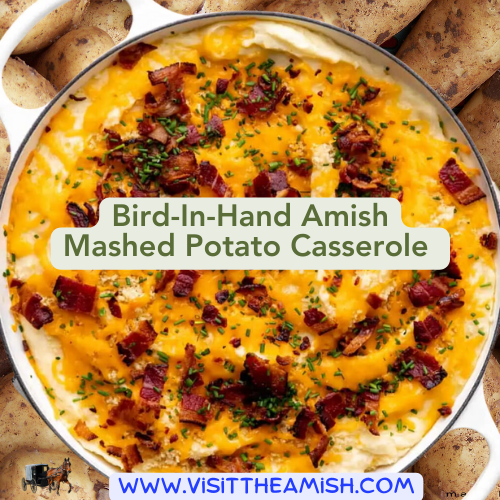 In this delightful recipe, we bring you an irresistible Amish mashed potato casserole that embodies the comforting flavors and rustic charm of the Amish culture. Prepared with love and care, this dish combines velvety smooth mashed potatoes with a harmonious blend of traditional ingredients, resulting in a hearty and soul-satisfying casserole that will transport you to a cozy farmhouse kitchen. So gather your ingredients, embrace the timeless essence of Amish cooking, and let's embark on a culinary journey that celebrates both tradition and taste.