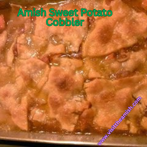 Amish Sweet Potato Cobbler