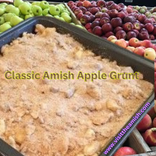 Classic Amish Apple Grunt