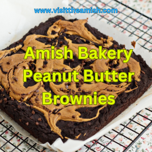 Amish Bakery Peanut Butter Brownies