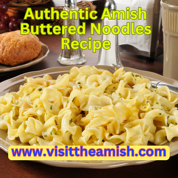 Authentic Amish Buttered Noodles Recipe