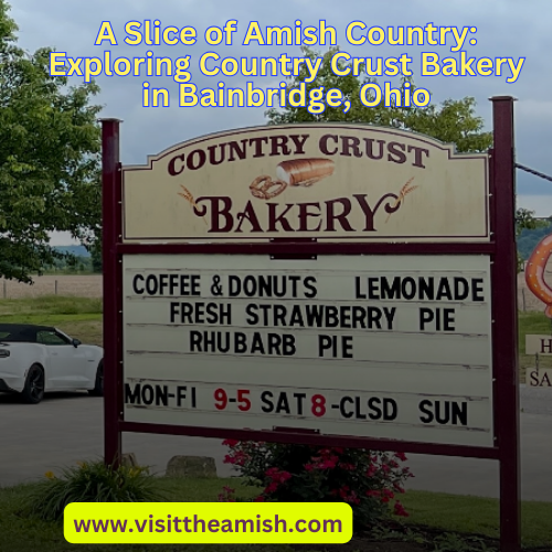 A Slice of Amish Country Exploring Country Crust Bakery in Bainbridge, Ohio
