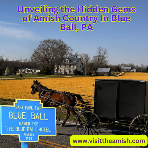 Unveiling the Hidden Gems of Amish Country In Blue Ball, PA