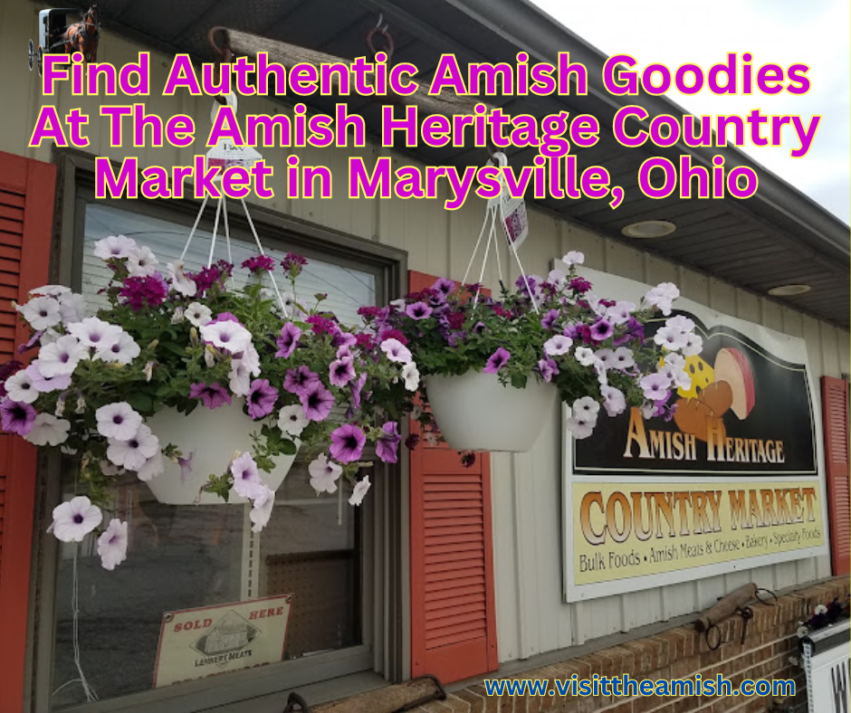 Find Authentic Amish Goodies At The Amish Heritage Country Market in Plain City, Ohio (