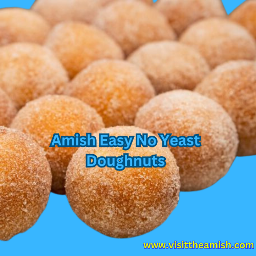 Amish Easy No Yeast Doughnuts