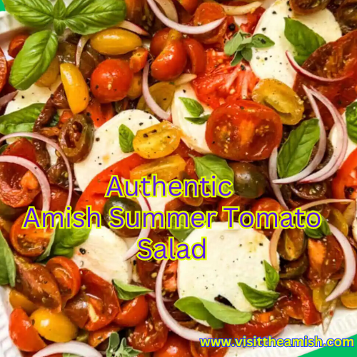 Authentic Amish Summer Tomato Salad