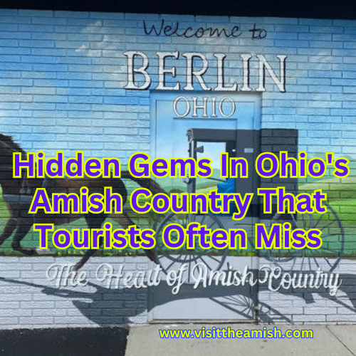 Hidden Gems In Ohio's Amish Country That Tourists Often Miss.