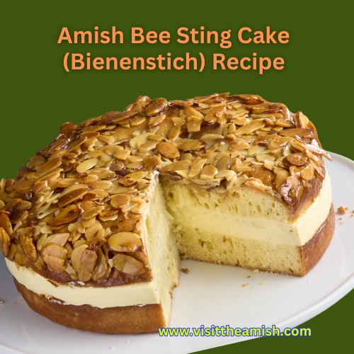 (Bienenstich) Amish-Bee-Sting-Cake