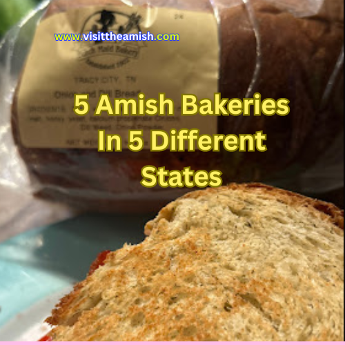 5 Amish Bakeries In 5 Different States