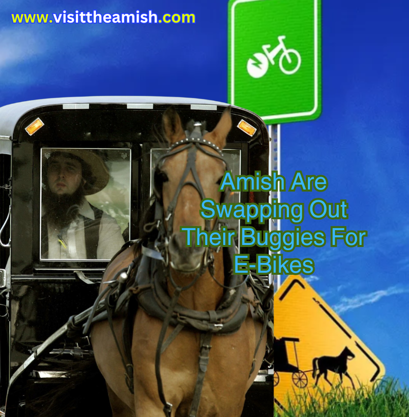 Amish Are Swapping Out Their Buggies For E-Bikes