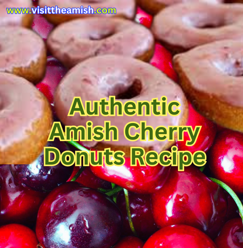 Amish Cherry Donuts