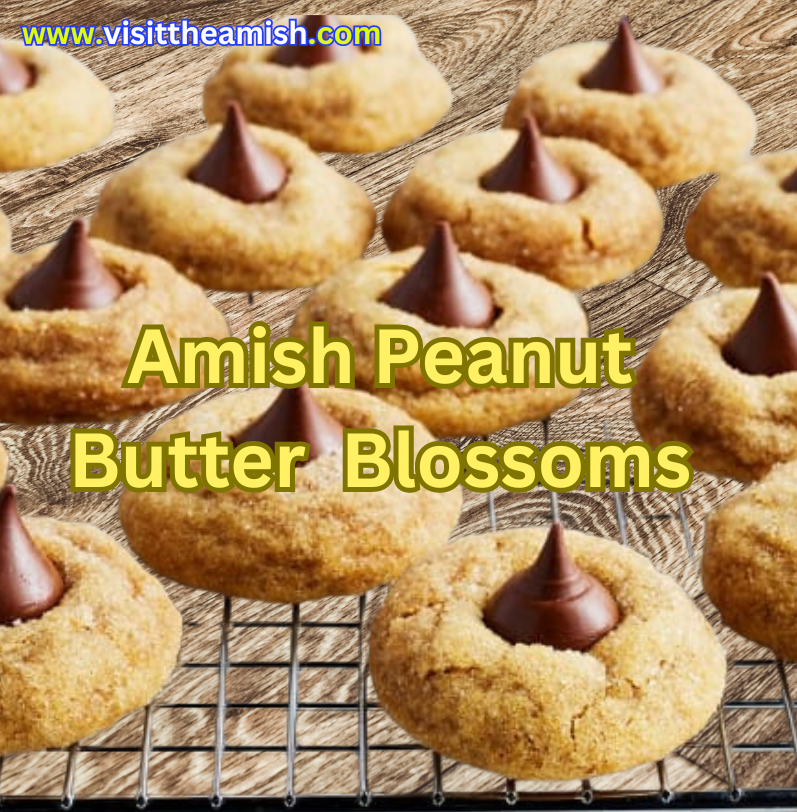 Amish Peanut Butter Blossoms