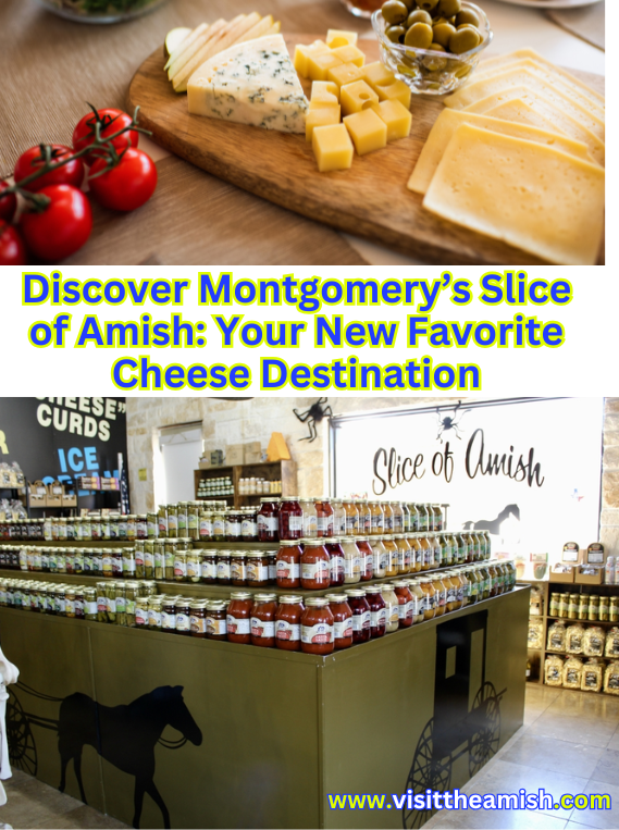 Discover Montgomery’s Slice of Amish Your New Favorite Cheese Destination.