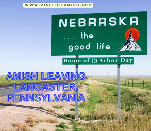 Amish Leaving Lancaster, Pennsylvania