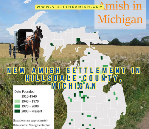 From Indiana to Michigan New Amish Settlement Reshapes Rural Landscape