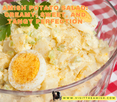 Amish Potato Salad: Creamy, Sweet, and Tangy Perfection