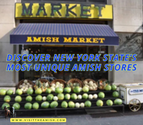 Discover New York State’s Most Unique Amish Stores