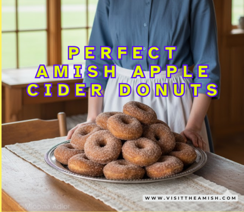 he Secret to Perfect Amish Apple Cider Donuts