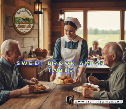 Sweet Brook Amish Table.