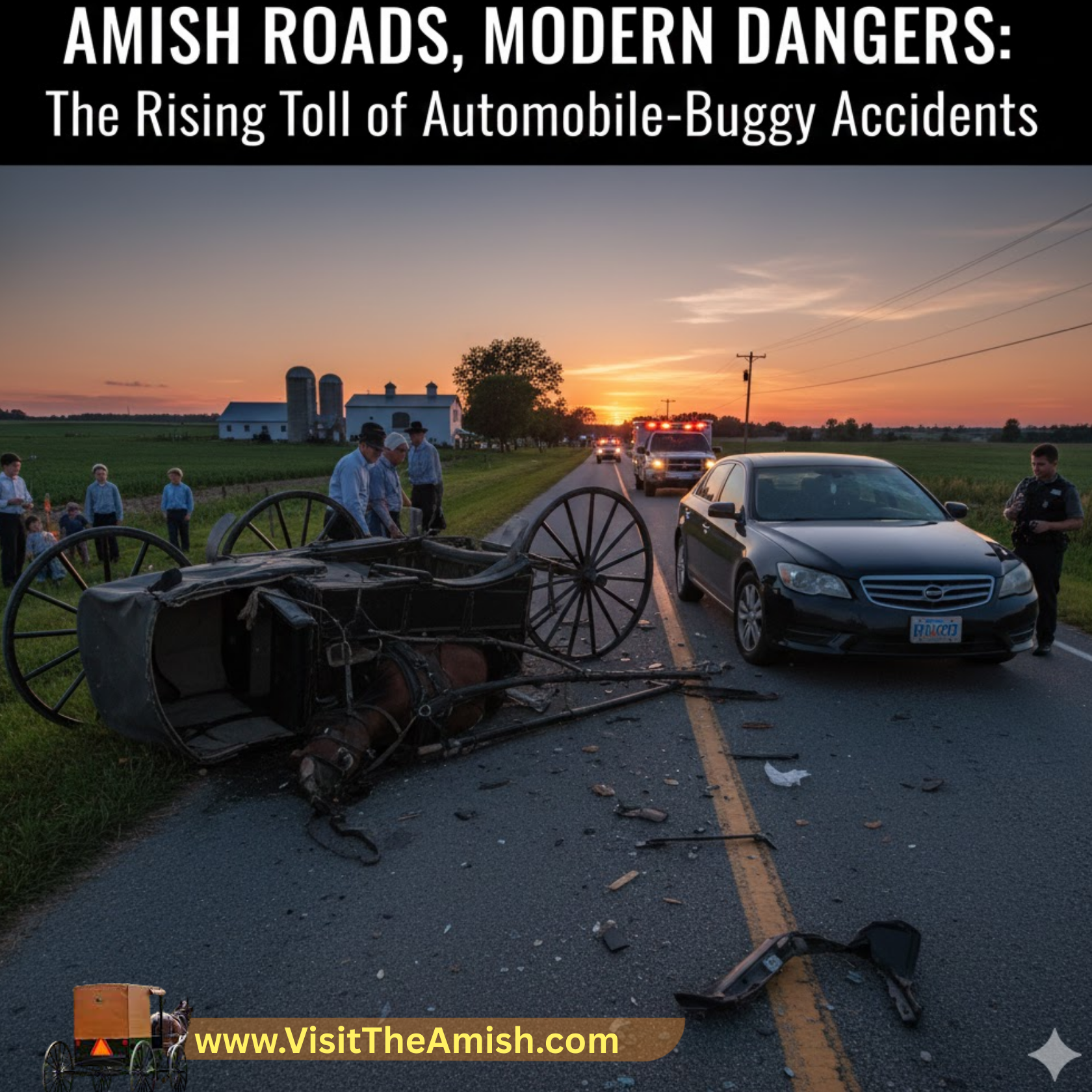 The Hidden Danger on Amish Backroads: What Tourists Need to Know Before They Drive