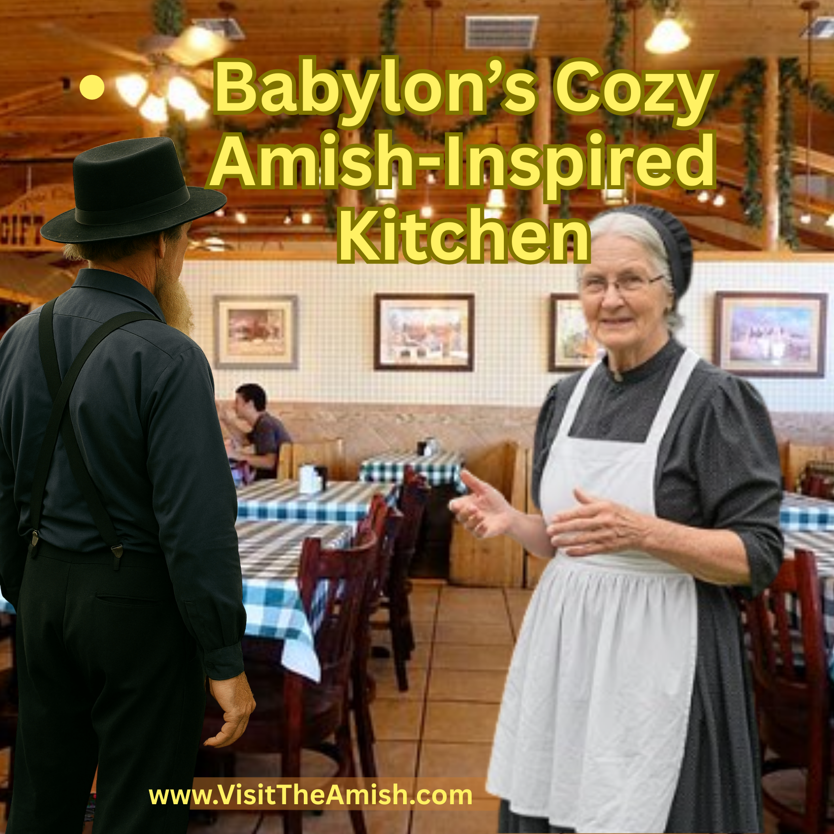Babylon’s Cozy Amish-Inspired Kitchen