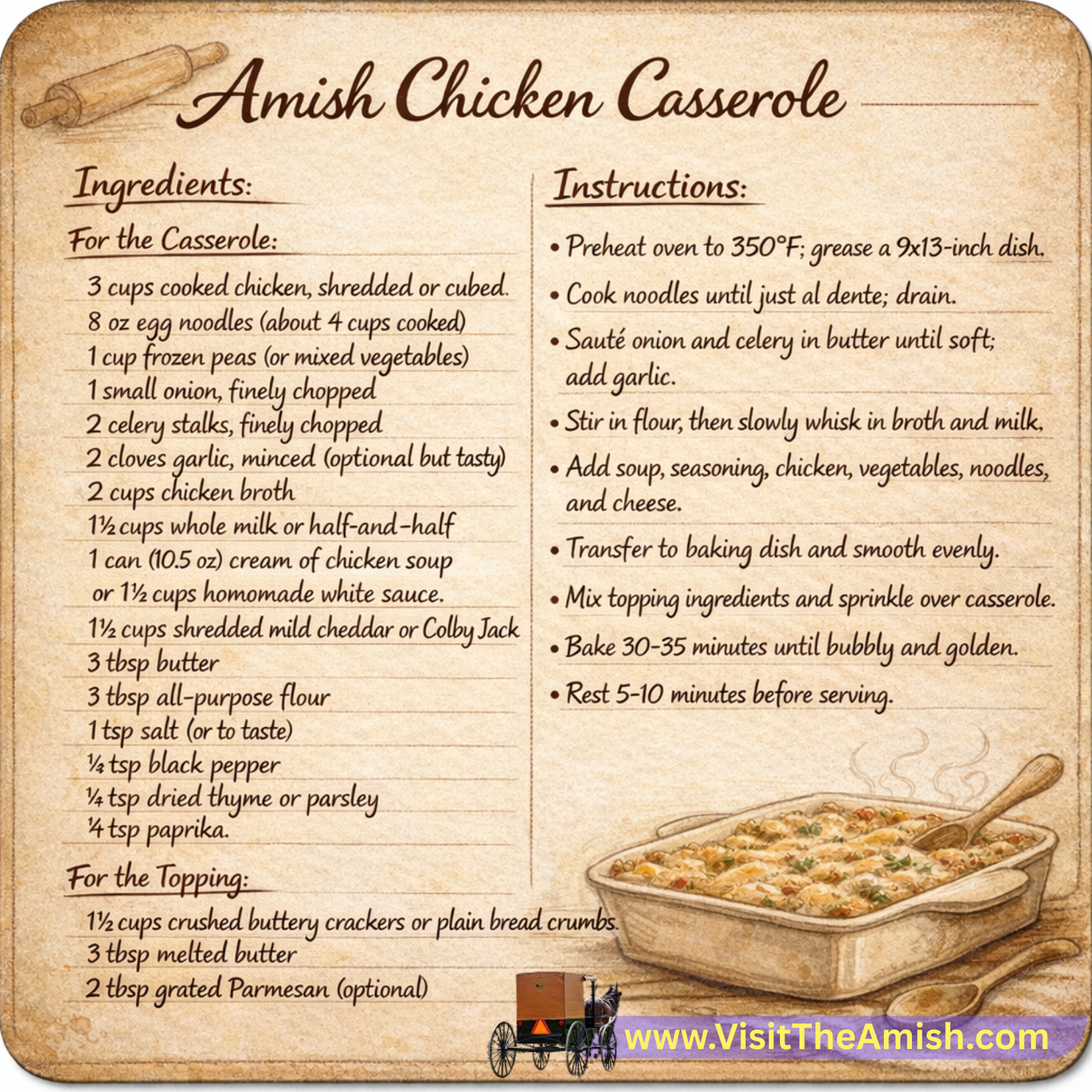 Amish-Chicken-Casserole-Recipe
