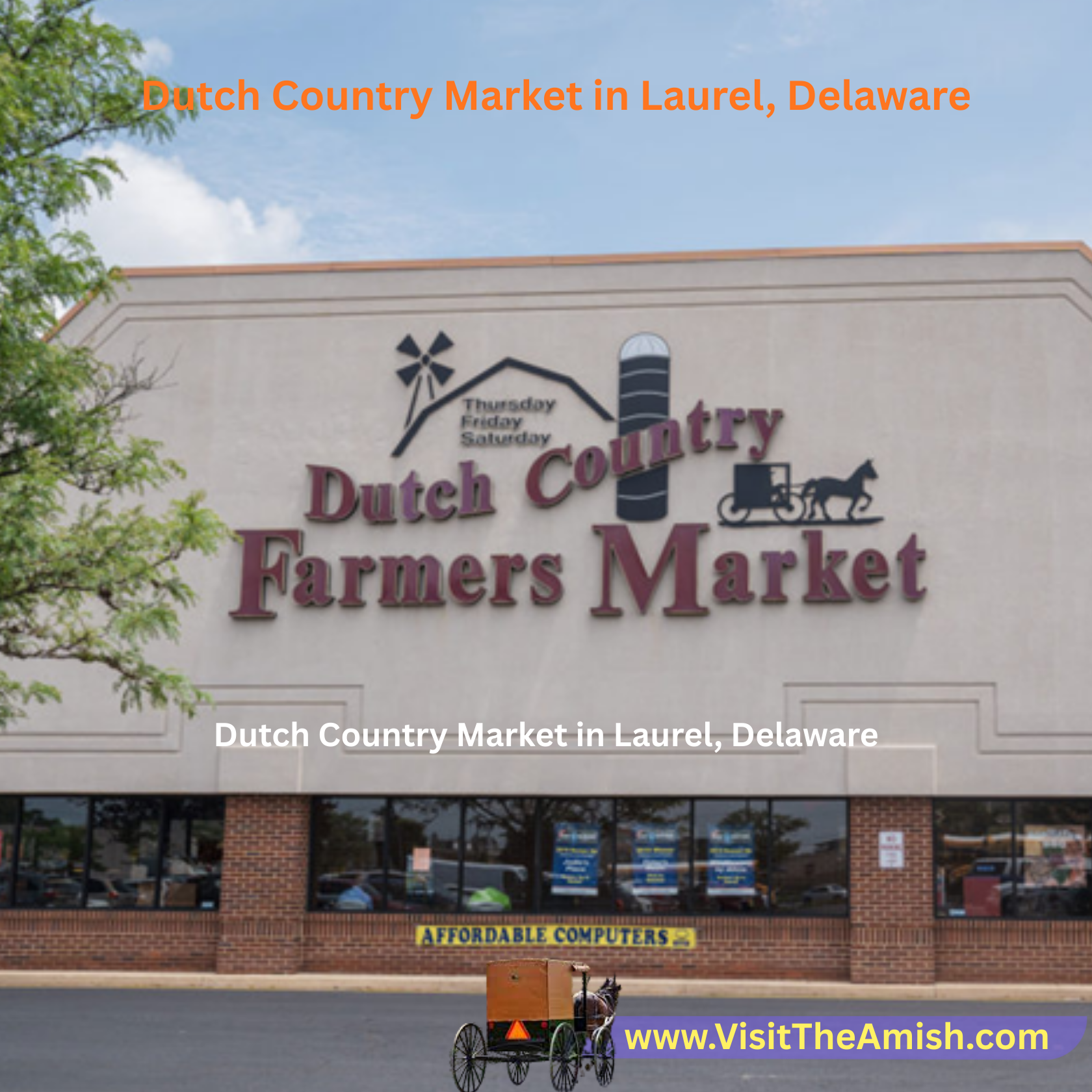 Fried Pies, Apple Butter, And Ice Cream: Inside Dutch Country Market In Laurel, DE