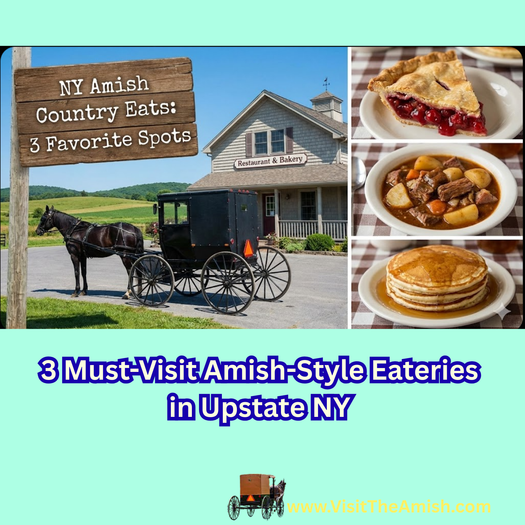 Taste of Tradition: 3 Must-Visit Amish-Style Eateries in Upstate NY