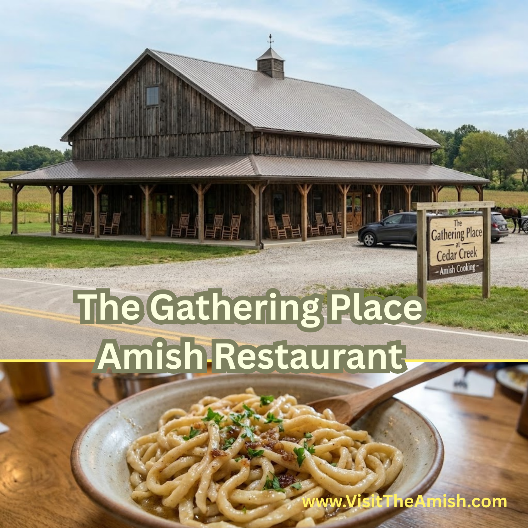 The Hiss of Gas Lamps and the Scent of Fresh Bread Inside McConnelsville’s New Amish Dining Destination