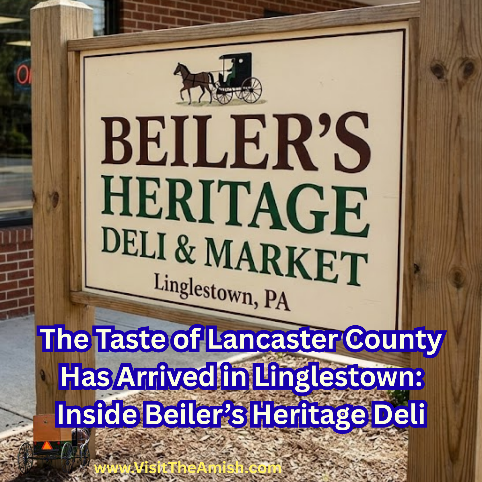 The Taste of Lancaster County Has Arrived in Linglestown Inside Beiler’s Heritage Deli.