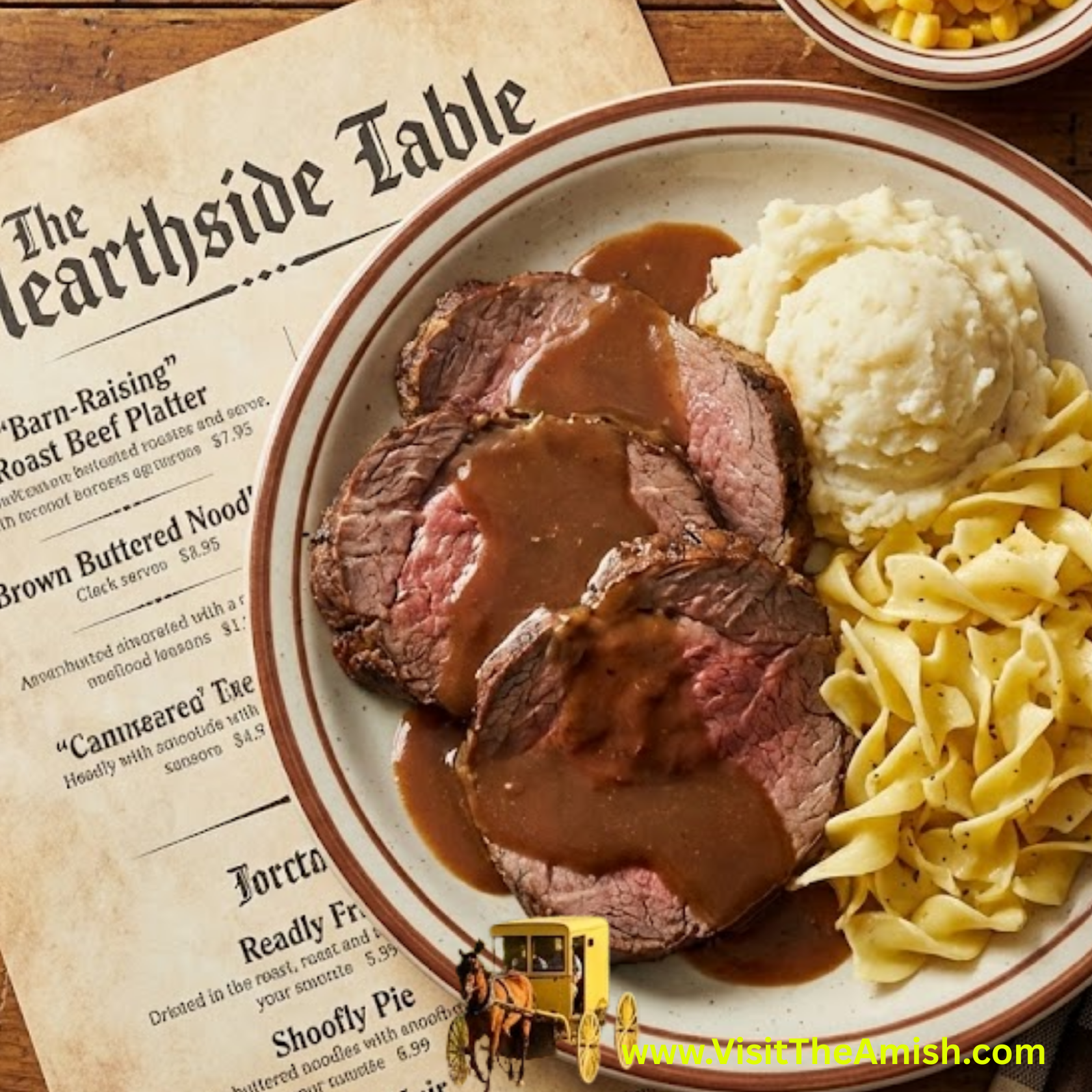 Forget the Ski Lodge Food: Authentic Amish Cooking Just Landed in Mt. Pocono