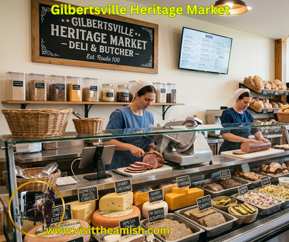 Pies, Pretzels, and Scrapple: Inside Gilbertsville's New Massive Amish Heritage Market