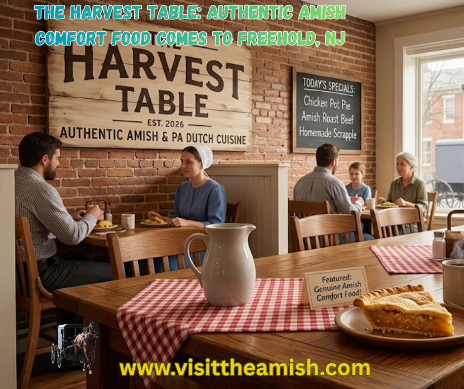 The Harvest Table: Authentic Amish Comfort Food Comes to Freehold, NJ