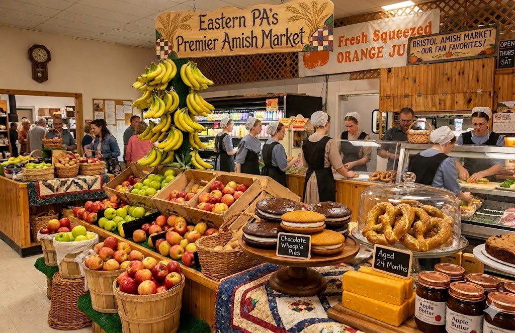 From Soft Pretzels to Solid Oak: Why the Bristol Amish Market is a Weekend Must