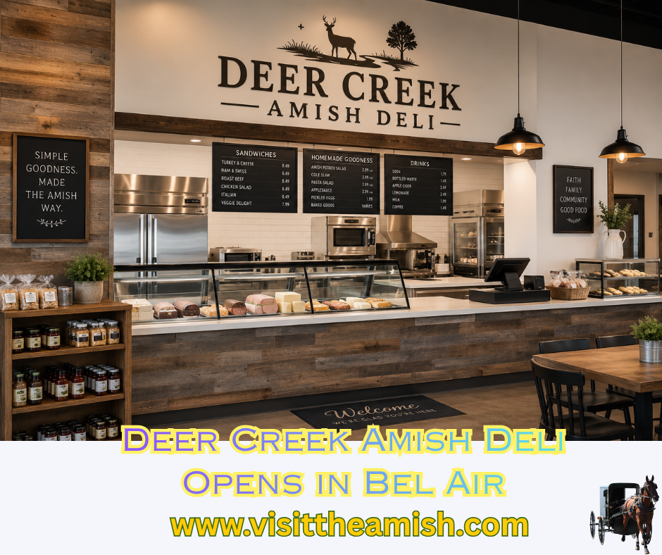 From Lancaster to Harford County: The Deer Creek Amish Deli Opens in Bel Air