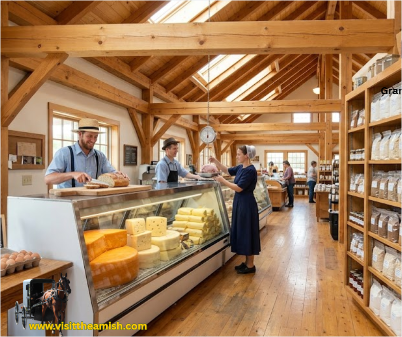 The Scene Inside a Michigan Amish Country Market