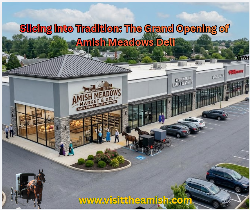 Slicing into Tradition: The Grand Opening of Amish Meadows Deli