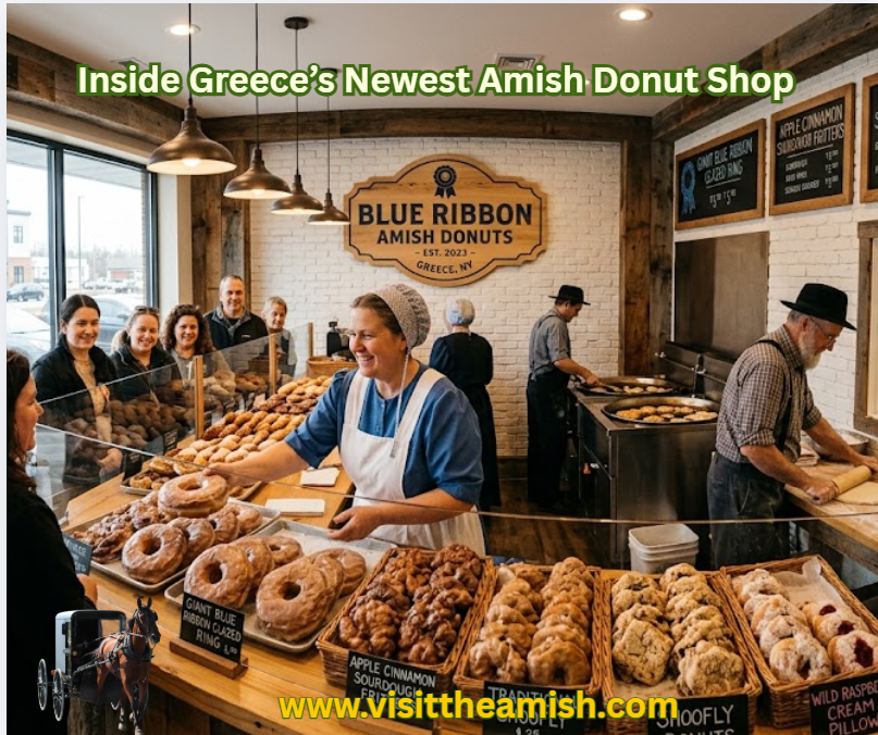 Inside Greece’s Newest Amish Donut Shop