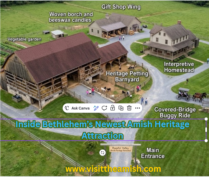 Peaceful Valley Amish Heritage Homestead 2400 Farmersville Road, Bethlehem, PA 18020