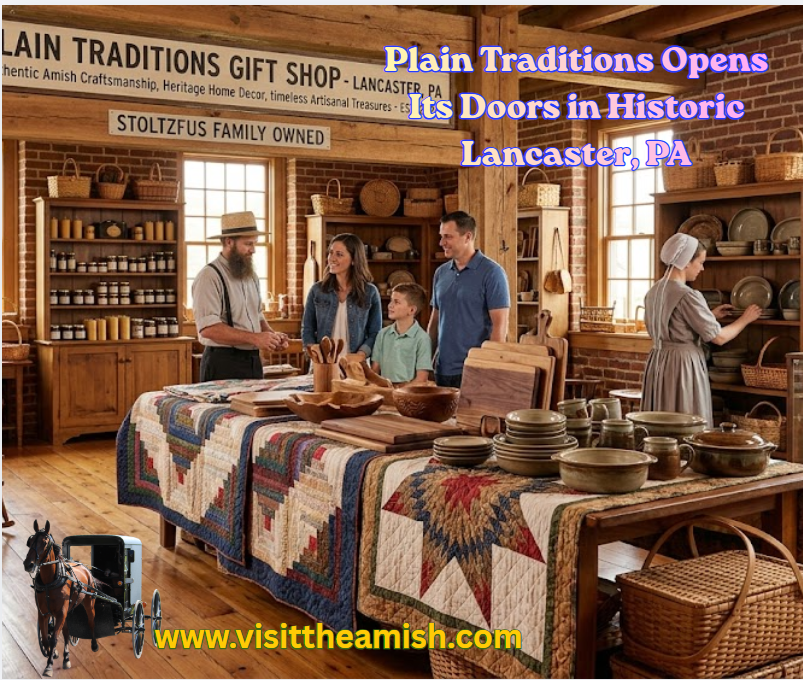 Plain Traditions Opens Its Doors in Historic Lancaster, PA