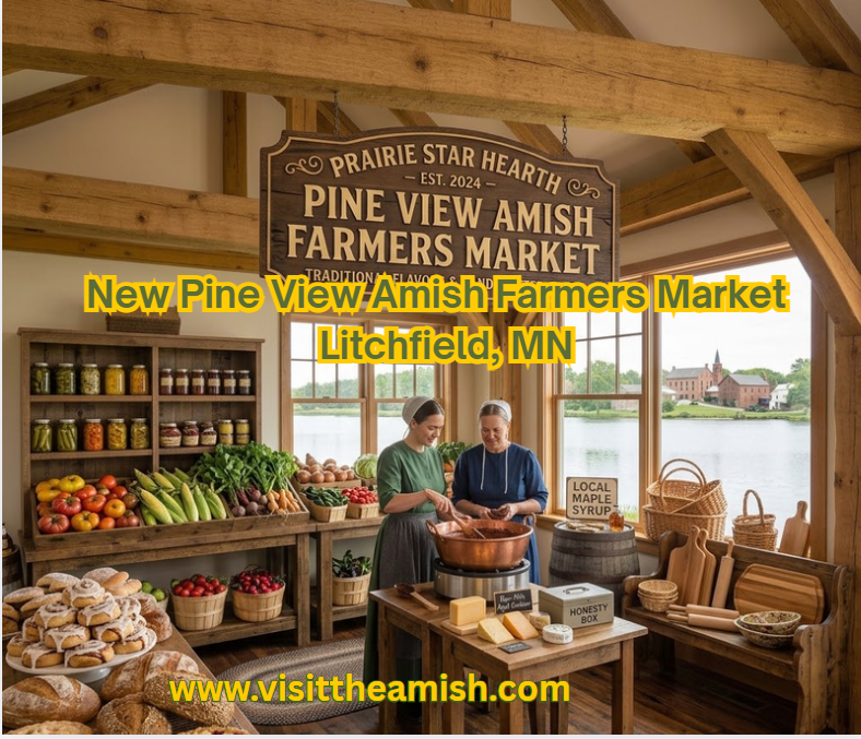 New Pine View Amish Farmers Market Litchfield, MN