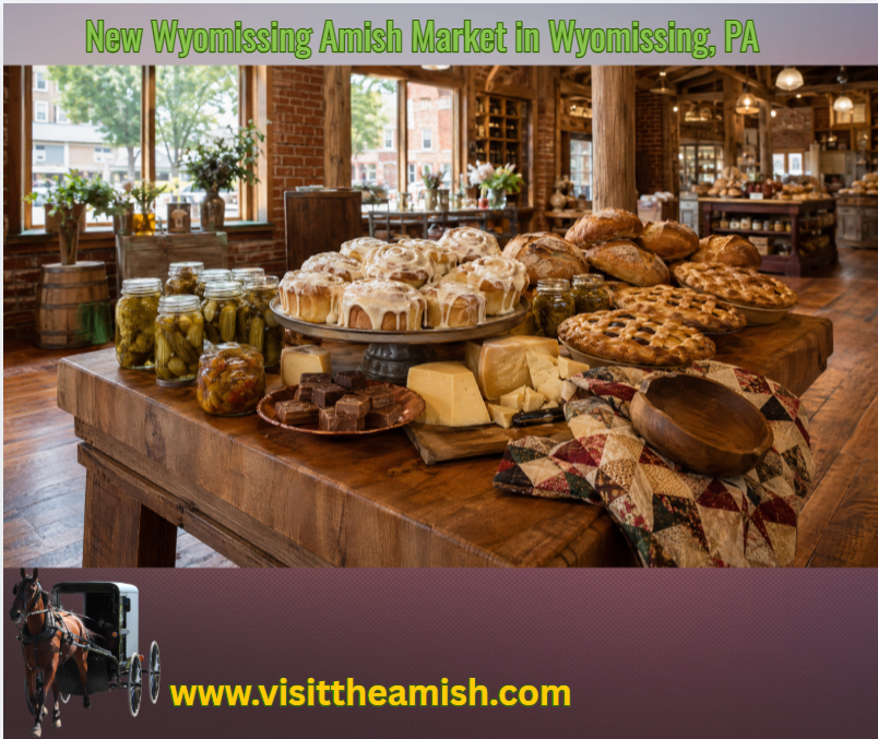 Berkshire Hearth: Old-World Tradition Meets Suburban Elegance at the New Wyomissing Amish Market in Wyomissing, PA Elizabeth Montgomery, Travel Editor